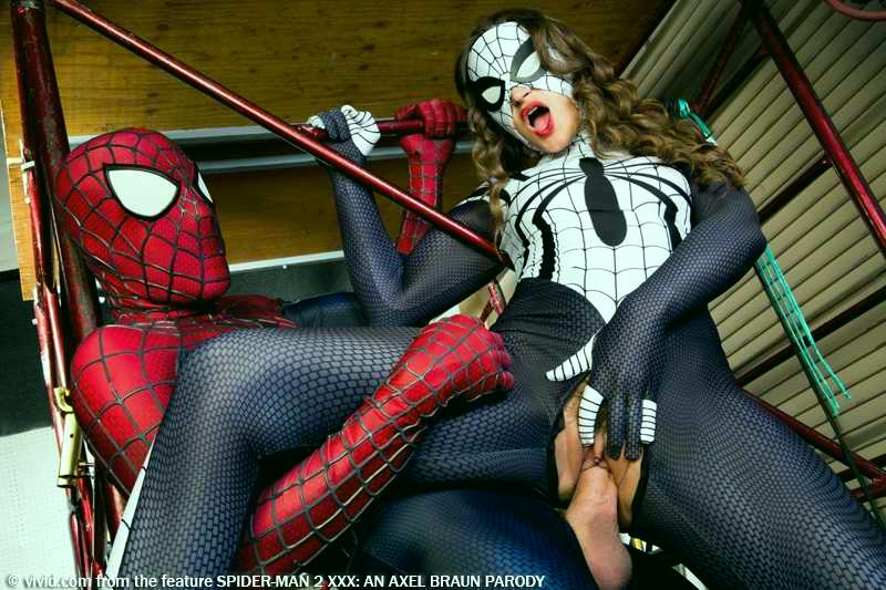 Порно пародия на Человека-паука