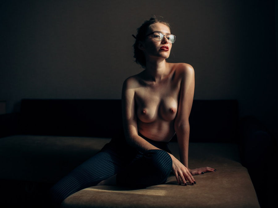 At home nude photography